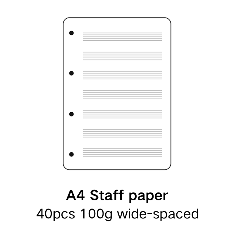 Notes Vistas (sheets folder & Loose-leaf notebook)