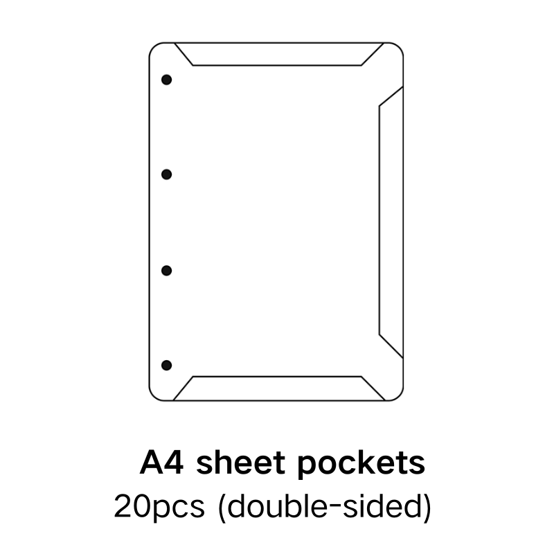 Notes Vistas (sheets folder & Loose-leaf notebook)