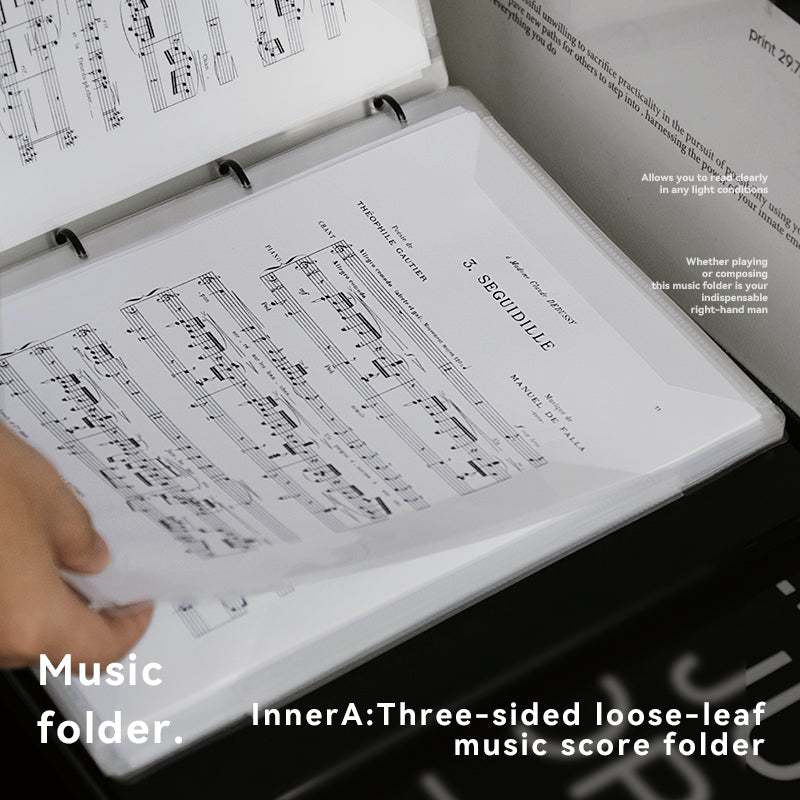 Notes Vistas (sheets folder & Loose-leaf notebook)